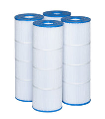 AA-H4025 Pool Filter 4 Pack: Fits Unicel C-7487, C-7488, Pleatco PA100N, PA106, FC-1270, FC-1226